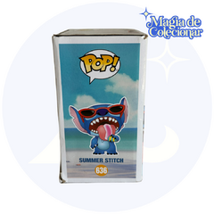 Funko Pop Disney Lilo & Stitch - Summer Stitch 636 - Hot Topic! Com detalhes! - Magia de Colecionar