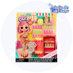 Boneca Lol Surprise OMG Sweet Nails Pinky Pops Fruit Shop!