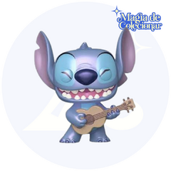 Funko Pop Disney Lilo & Stitch Exclusive - Stitch with Ukulele Metallic 1044 na internet