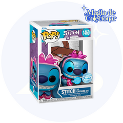 Funko Pop Disney Lilo & Stitch: Stitch in Costume Exclusive - Stitch as Cheshire Cat Glitter 1460 na internet
