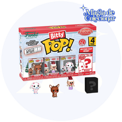 Funko Mini Bitty Pop Natal - Rudolph - 4 pack