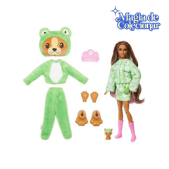 Boneca Mattel Barbie Cutie Reveal - Cachorrinho vestido de sapo verde! - comprar online