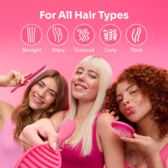 Imagem do Escova De Cabelo WetBrush Kids Desembaraçadora - Disney Princess - Jasmine