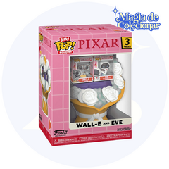 Funko Mini Bitty Pop Disney Valentine - Bouquet Pixar Wall e and Eve - 3 Pack - comprar online