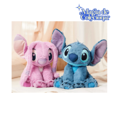 Pelúcia Disney Store Original Lilo & Stitch - Angel - Tamanho Médio! - Magia de Colecionar