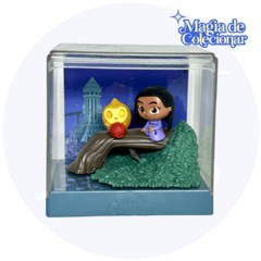 Miniaturas Disney Doorables Movie Moments Série 3 - Wish - Asha e Estrela!