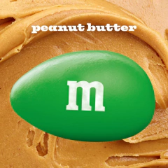 Chocolate Importado M&M´s - Peanut Butter - Share Size 256g! - Magia de Colecionar