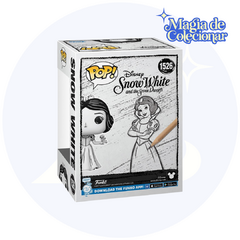 Funko Pop Disney Sketched - Snow White 1526 - Magia de Colecionar