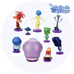 Miniaturas Disney Store Playset Inside Out 2 - Escolha seu Personagem de Divertidamente Favorito! - Magia de Colecionar
