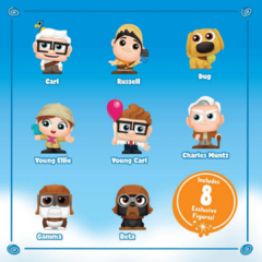 Miniaturas Disney Doorables Up Altas Aventuras! Escolha seu Personagem Favorito! - comprar online