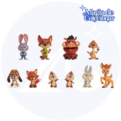 Miniaturas Disney Edição 100 Anos - Furry Friendships - Escolha seu favorito!