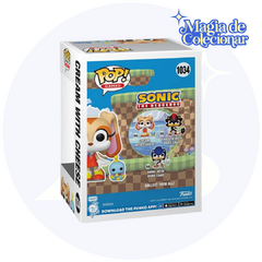 Funko Pop Games Sonic the Hedgehog - Cream with Cheese 1034 - Magia de Colecionar