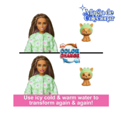 Boneca Mattel Barbie Cutie Reveal - Cachorrinho vestido de sapo verde! na internet