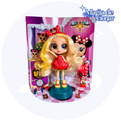 Boneca Disney Doorables - Adoorbls Zoe - Minnie Mouse Doll!