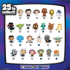 Miniaturas Disney Doorables Star Wars Série 1 - Escolha seu personagem favorito! na internet