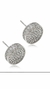 Brinco Prata Redondo com Pedras Cravejadas – Toque de Luxo - comprar online