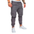 Pantalon Cargo Hombre Gabardina Elastizada Jogger - AFROMMA