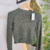 Tricô Cropped Claramim - comprar online