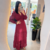 Vestido longo Chifon na internet