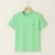 Camiseta Gola Redonda Verde Aquamarine