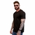 Camiseta Básica Masculina Gola Redonda Preta Future Comfort na internet
