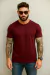 Camiseta Gola Redonda Bordo - Future Comfort