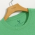 Camiseta Gola Redonda Verde Aquamarine na internet