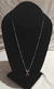 Collar con dije de corazón rojo - comprar en línea