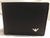 Cartera para hombre Doble Clásica – Vinipiel Cafe Lisa con Emblema Metálico