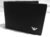 Cartera para hombre Doble Clásica – Vinipiel Negra Lisa con Emblema Metálico