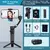 M02 novo estabilizador gimbal portátil de 3 eixos para smartphone com controle