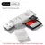 2 em 1 leitor de cartão usb 3.0 micro tf leitor de cartão sd adaptador usb lei - comprar online