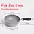 WALFOS sartén Wok sartén antiadherente sartén caldero Cocina de Inducción sa - comprar online