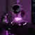 Luz nocturna con humo Gastly, bonita sala de juegos de Pokemon, humidificador en internet