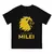 Camisetas de algodón con Logo MILEI para hombre, camisas de manga corta con cue - tienda online