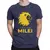 Imagen de Camisetas de algodón con Logo MILEI para hombre, camisas de manga corta con cue