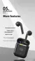 Xiaomi J18 auricular inalámbrico estéreo HiFI con micrófono impermeable Bluet