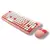 Combo Teclado y Mouse Inalámbrico AS-212 Diseño Gatito Español USB 2.4GHz - tienda online