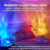 Lámpara Mesa Giratoria Dinámica RGB y Control Remoto (S) - comprar online