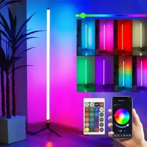 Luz LED Esquinera RGB 110cm con Control, App y Sensor Audiorítmico - comprar online