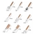 Set De Utensilios De Cocina 9 Piezas Mango De Madera Y Acero Inoxidable (S) - comprar online