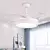 Ventilador Techo Retráctil Luz Control Remoto 4 Palas 3 Tipos de Luz - comprar online