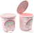 Lixo quarto banheiro infantil 6,5 Litros com pedal tampa - Puff Baby