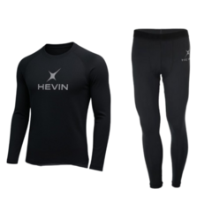 Kit camisa e calça térmica HEVIN - Preta