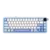Teclado EPOMAKER HE65 Mag 65% ANSI Layout Junta Tipo-C Com Fio/Bluetooth 5.0/2.4GHz