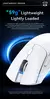 Mouse gamer sem fio Bluetooth Attack Shark R1, 18K DPI PAW3311