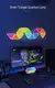 LED RGB Triângulo Wall Light, Controles de aplicativos, Ritmo Inteligente de Captura, luz de fundo do jogo