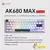 Ajazz ak680 max interruptor magnético teclado mecânico 60% alumínio