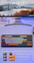 Teclado sem fio M87 na internet