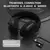 ATTACK SHARK L80 Fone de ouvido para jogos tri-modo ultraleve Bateria leve sem fio - Pelex Game Store - Produtos Gamer Premium